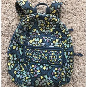 Vera Bradley Campus Backpack (Indigo Pop)